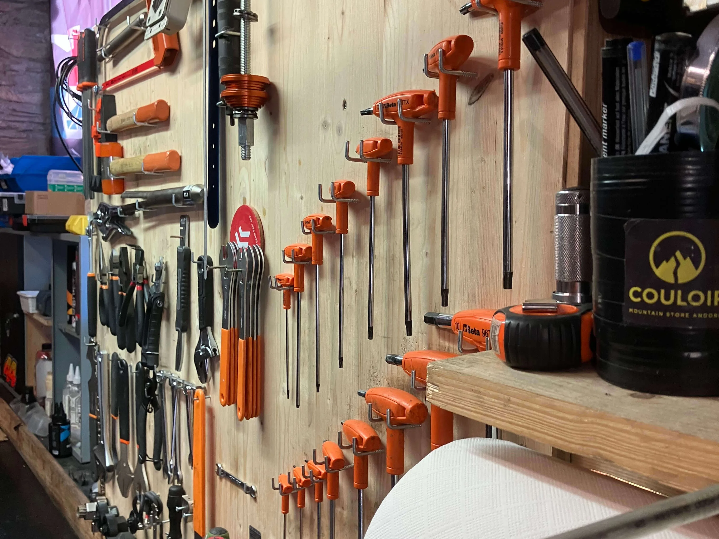 summer - workshop wall